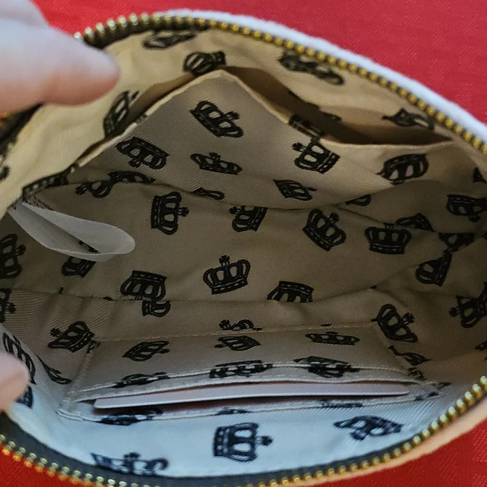 Juicy Couture Flamingo Chocolate Convertible Wristlet